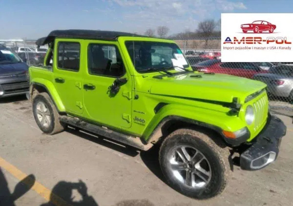 samochody osobowe Jeep Wrangler cena 115000 przebieg: 128000, rok produkcji 2021 z Biała